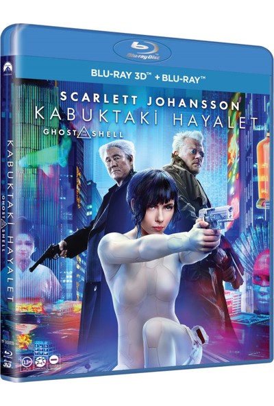 Kabuktaki Hayalet 3D+2D Blu Ray Dısc