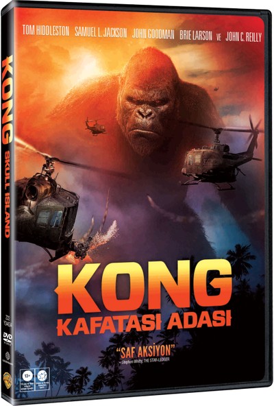 Kong: Kafatası Adası Dvd