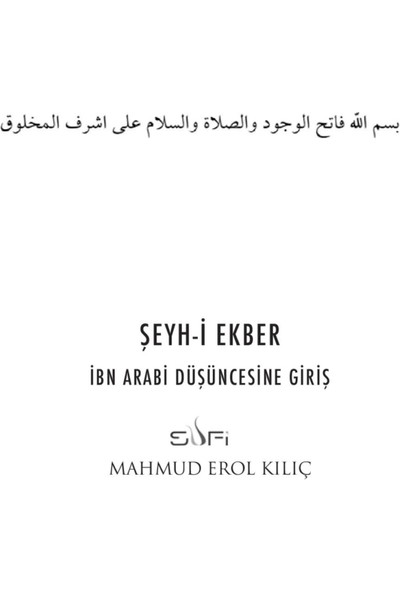 Şeyh-i Ekber - Mahmud Erol Kılıç