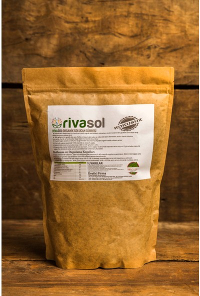 Rivasol® Organik Solucan Gübresi 2 kg - Doğa Dostu Craft Paket