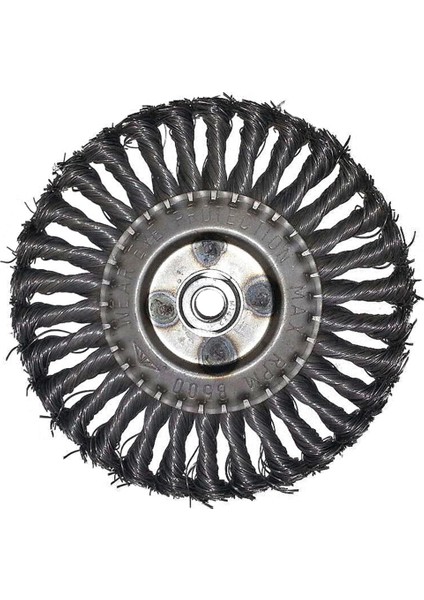 Tel Fırça 180 Mm M14 Vidalı Taşlama/Spiral Makinası İçin