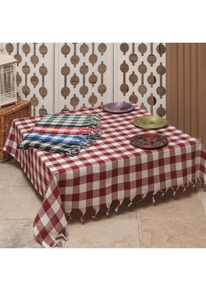 Apakay Çok Amaçlı %100 Pamuk Sofra Bezi&Piknik Örtüsü 150 x 150 Cm