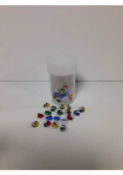 Bubu Renkli Kirpikli Oynar Göz