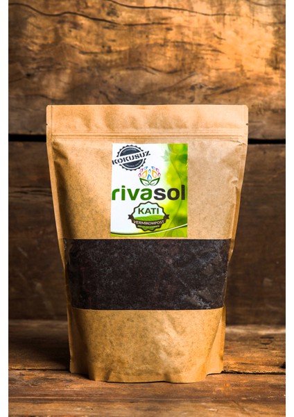 ® Organik Solucan Gübresi 1 Kg / Doğa Dostu Craft Paket