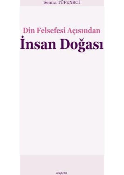 Din Felsefesi Açısından İnsan Doğası