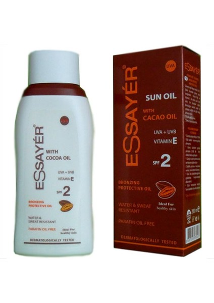 - Kakao Yağlı Güneş Yağı F 2 (200 Ml)