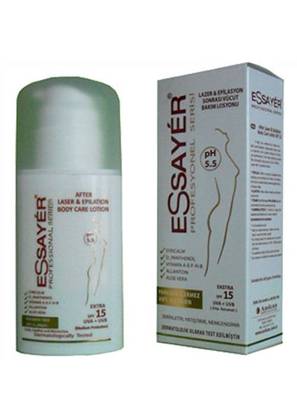 - Lazer & Epilasyon Sonrası Cilt Bakım Losyonu F 15 (125 Ml)
