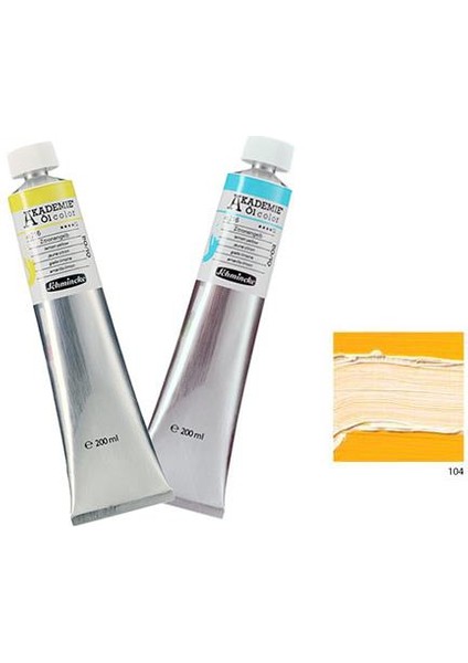 Akademie Yağlı Boya 200Ml - Mixing White 104