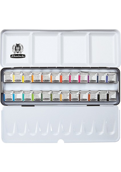 Akademi Suluboya Seti 24 X 1/2 Tablet