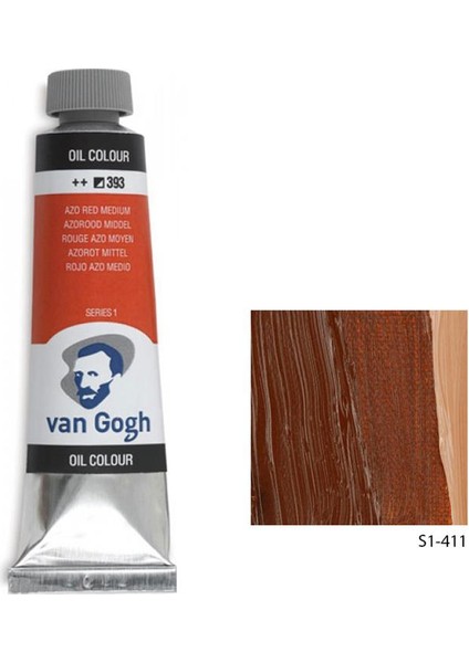 Van Gogh Yağlı Boya 40Ml - Burnt Sienna 411