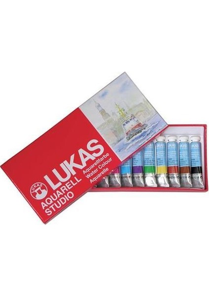 Aquarell Studio 12X12Ml - Suluboya Set