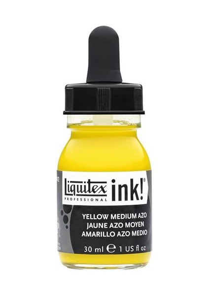 Akrilik Mürekkep 30Ml - Yellow Medium Azo