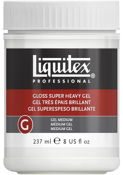 Gloss Super Heavy Gel Medium 237Ml