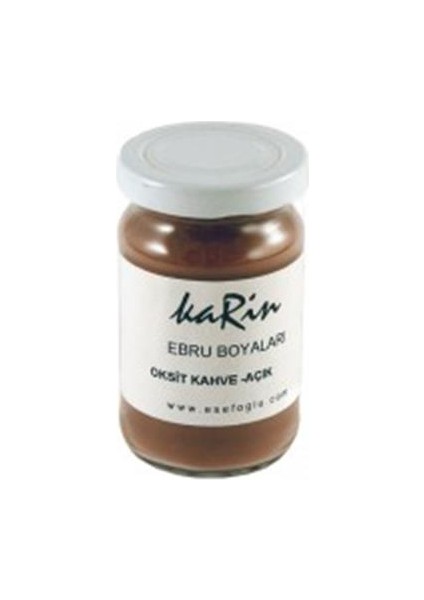 Ebru Boyası 105Ml - Oksit Kahve Açık 603