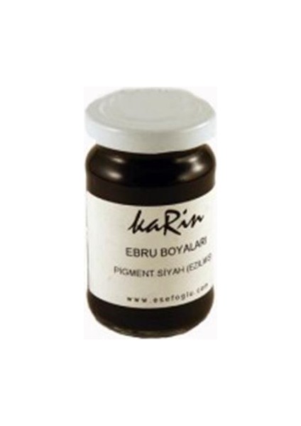 Ebru Boyası 105Ml - Pigment Siyah 701