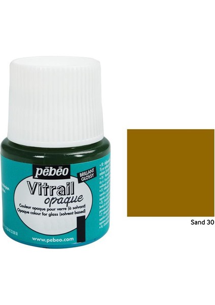 Vitrail Cam Boyası 45Ml - 30 Sand