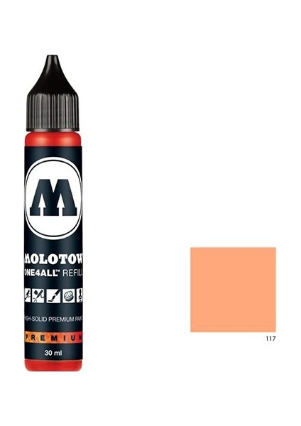 Refill 30Ml - Peach Pastel 117