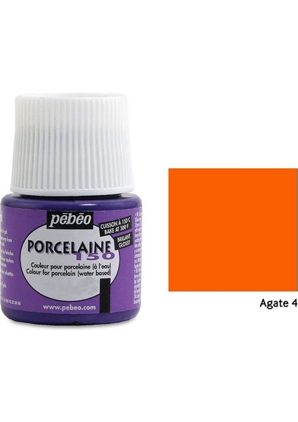 Porcelaine 150 Porselen Boyası 45Ml - Agate 4