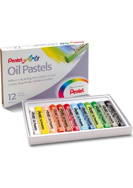 Yağlı Pastel Boya Seti 12'Li