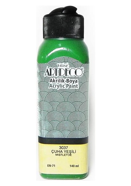 Akrilik Boya 140Ml Çuha Yeşili Y-070R-3037