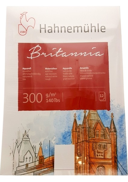 Britannia Sulu Boya Blok 300Gr. - 24X32Cm