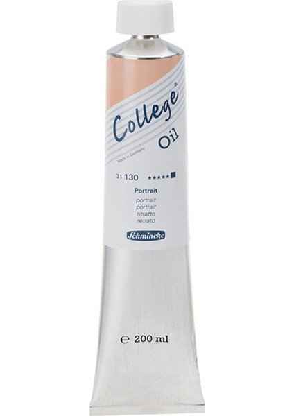 College Yağlı Boya 200Ml - N:130 Portrait