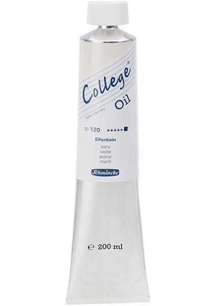 College Yağlı Boya 200Ml - N:120 Ivory