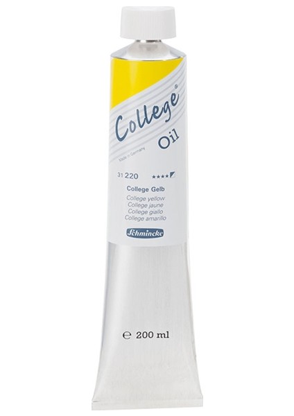 College Yağlı Boya 200Ml - N:220 College Yellow