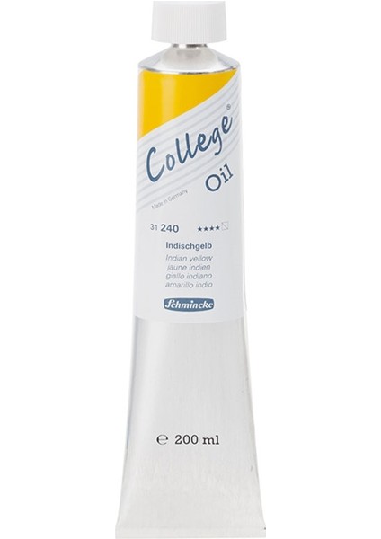 College Yağlı Boya 200Ml - N:240 Indian Yellow