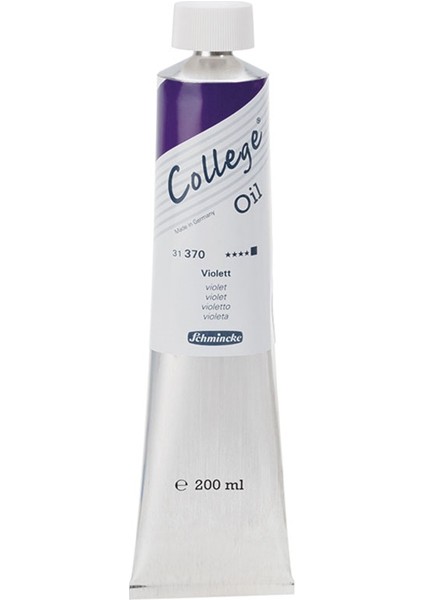 College Yağlı Boya 200Ml - N:370 Violet
