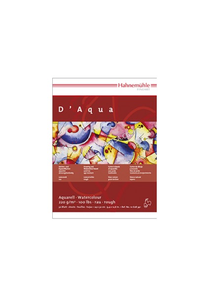 D' Aqua Suluboya Blok - 30X40Cm - 30 Yaprak