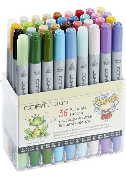 Ciao Marker 36`Lı Set Brilliant Colours