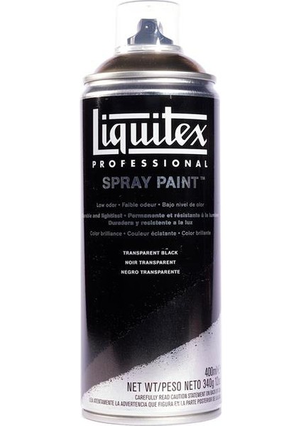 Akrilik Sprey Boya 400Ml - Transparent Black