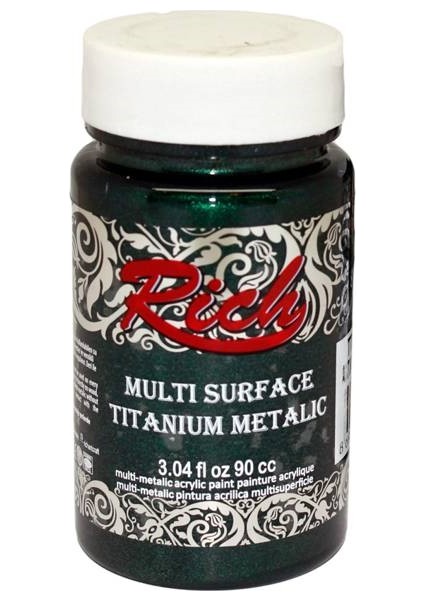 Multi Surface Titanium Metalik Boya 90 Cc. N:2554 Antik Yeşil