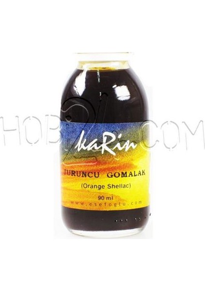 Turuncu Gomalak, Orange Shellac 90Ml.