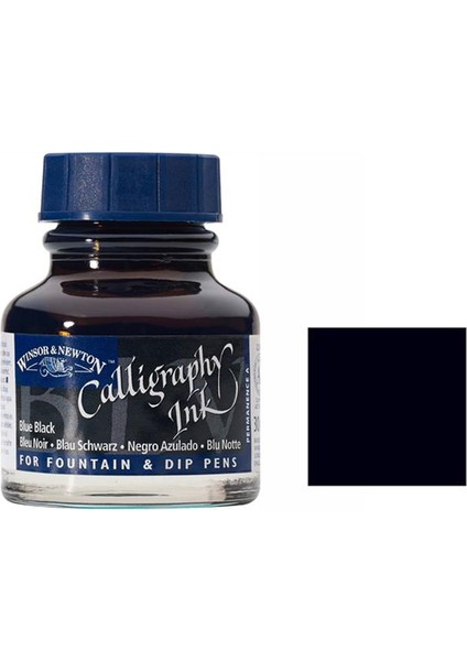 Kaligrafi Mürekkebi, 30Ml - Blue Black 34