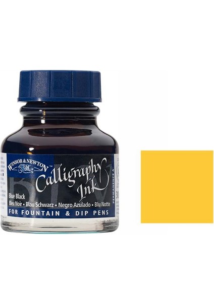 Kaligrafi Mürekkebi, 30Ml - Winsor Yellow 730