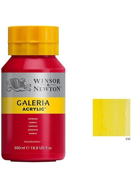 Galeria Akrilik Boya 500Ml - Process Cyan 535