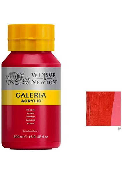 Galeria Akrilik Boya 500Ml - Cadmium Red Hue 95