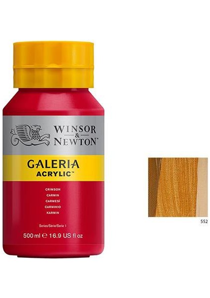 Galeria Akrilik Boya 500Ml - Raw Sienna 552