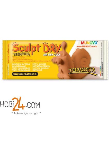 Sculpt Dry 250Gr. Terracotta Seramik Hamuru