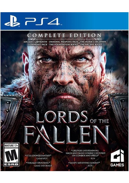 Lord Of Fallen Complete Edition Ps4 Playstation 4 Oyun