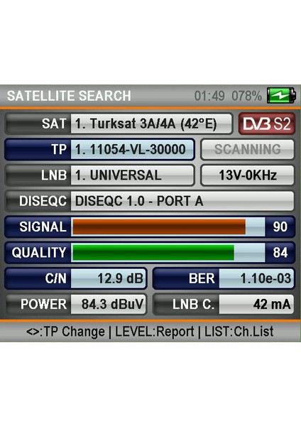 Alp Sat Satfinder 5 Hd Pro  Uydu Yön Bulucu