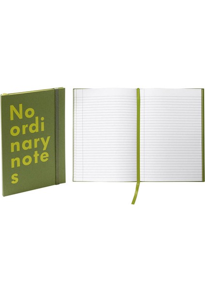 No Ordinary Not Defteri A5 Yeşil TNNO320V00000A