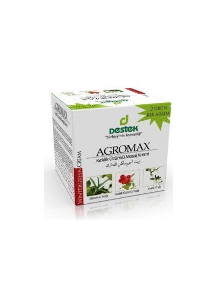 Agromax Keklik Üzümlü Masaj Kremi 185Gr