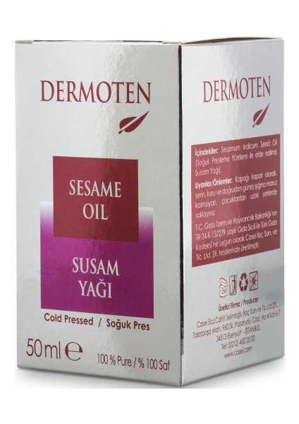 Susam Yağı 50ml