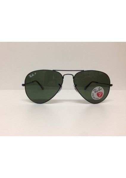 Rb3025 002/58 55 14 135 Polarize Avıator Unisex Güneş Gözlüğü