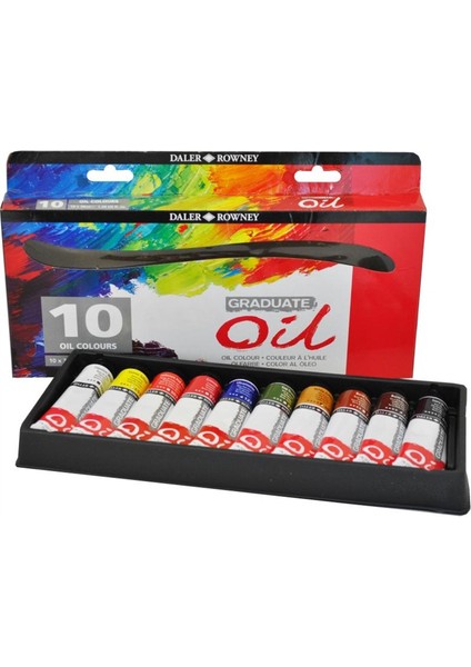 Graduate Yağlı Boya Seti 10X38Ml