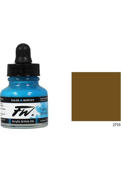 Fw Ink Likit Akrilik 29.5Ml - Antelope Brown 2755