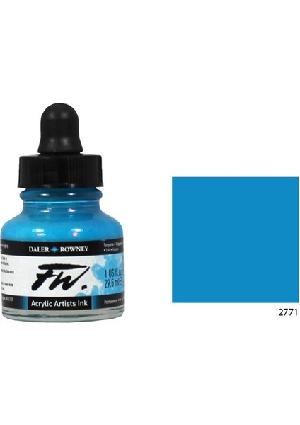 Fw Ink Likit Akrilik 29.5Ml - Marine Blue 2771